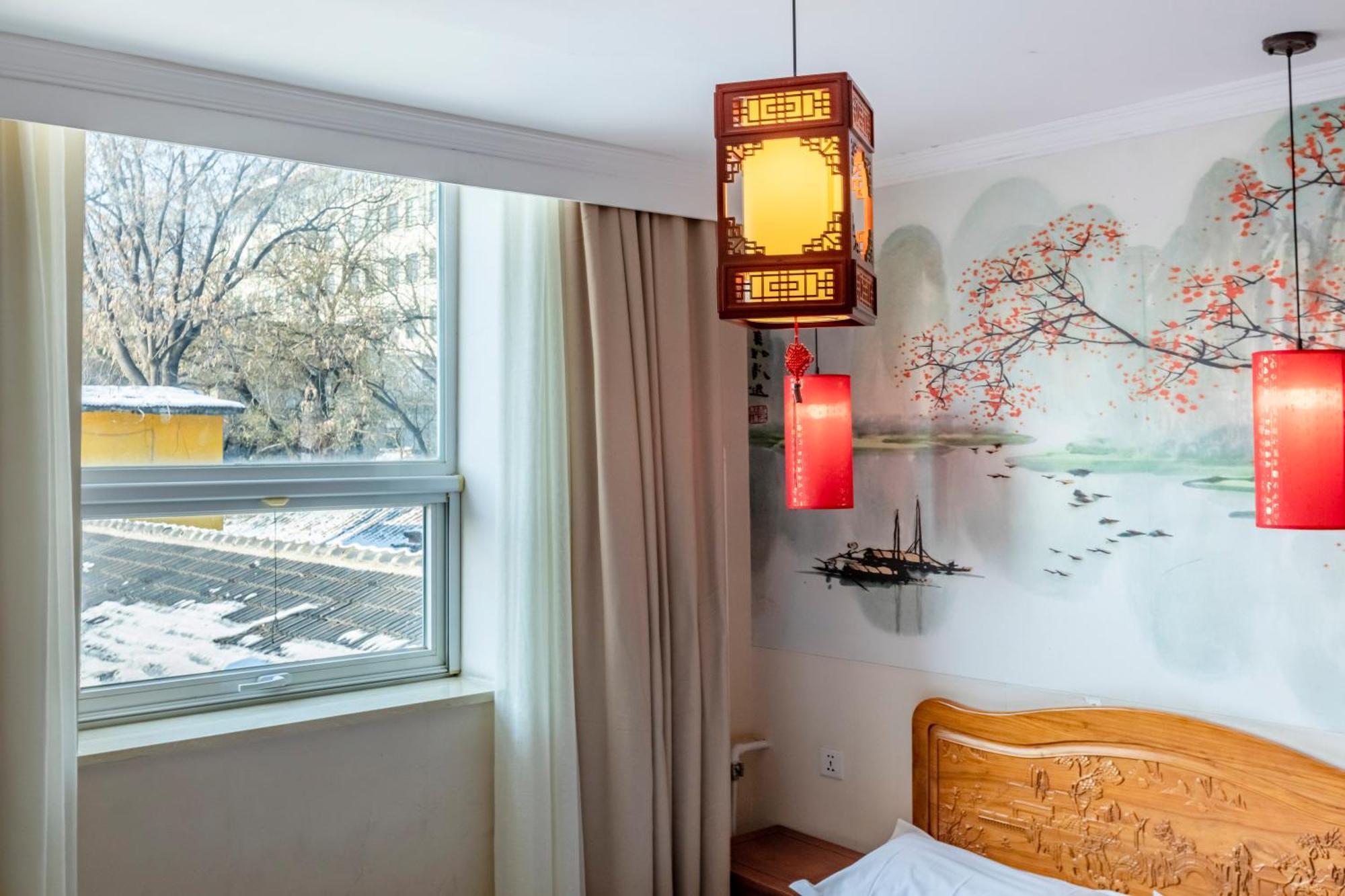 Happy Dragon Alley Hotel-In The City Center With Big Window&Free Coffe Laundry Fluent English Speaking,Tourist Attractions Ticket Service&Food Recommendation,Near Tian Anmen Forbiddencity,Near Lama Temple,Easy To Walk To Nanluoalley&Shichahai Pékin  Extérieur photo